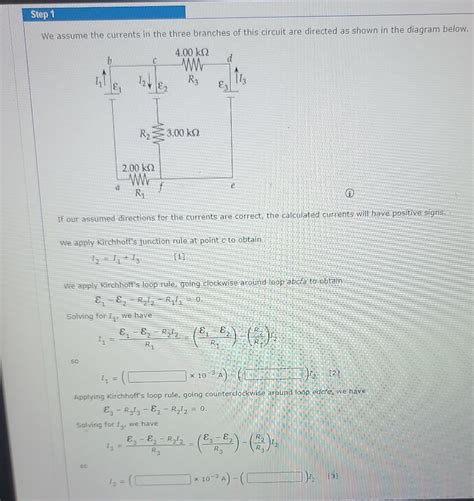 Solved Using Kirchhoffs Rules Find The Following