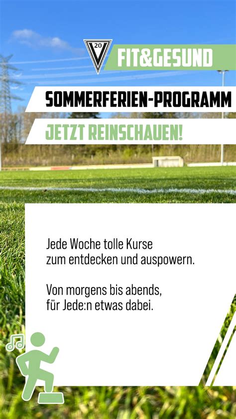 Das Fit Gesund Sommerferienprogramm Ist Da Tsv Vineta Audorf