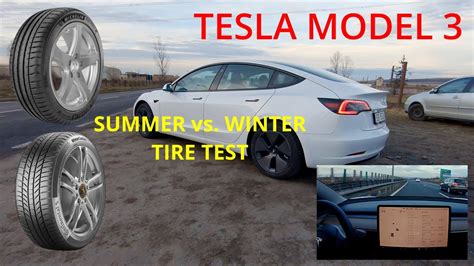 Winter Tires On Tesla Model 3 How Much Range Do You Lose YouTube