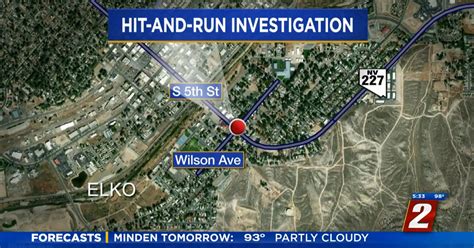 Elko Police Investigating Injury Hit-and-Run Crash | News | 2news.com