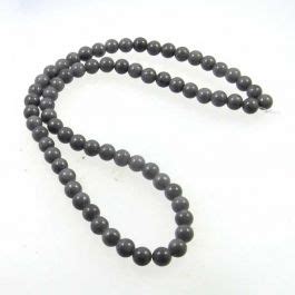 Uk Semi Precious And Gemstone Beads Mashan Jade Dyed Steel Grey Mm