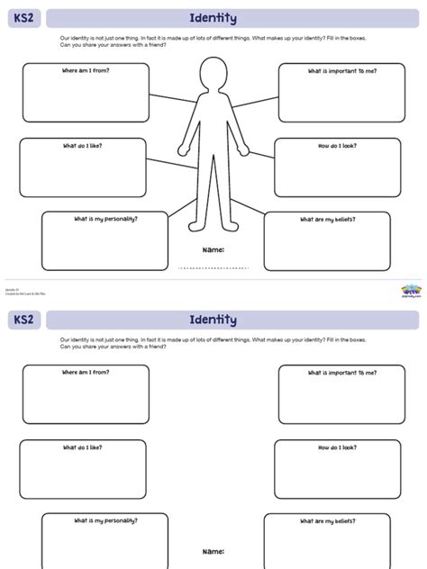 My Identity Worksheet Inclusion Australia Twinkl Worksheets Library