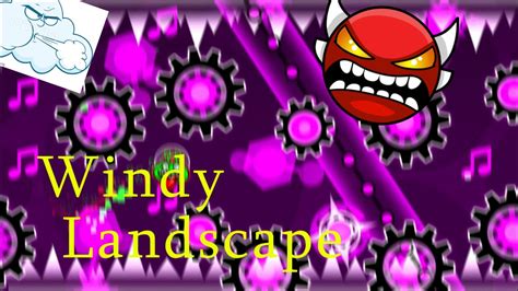 Windy Landscape By Woogie Insane Demon Geometry Dash Youtube