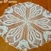 Crocheted Doily Vintage Doilys Large Ecru Centerpiece A262 Etsy Canada