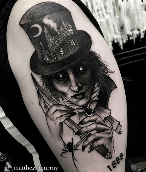 Jack The Ripper By Matthew Murray Mattwmurray Creepy Tattoos