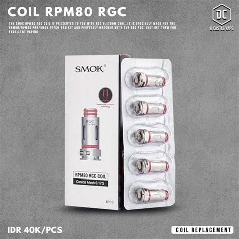 Jual Smok Rpm Rgc Rba Coil By Smok Tech Kota Tangerang Selatan D