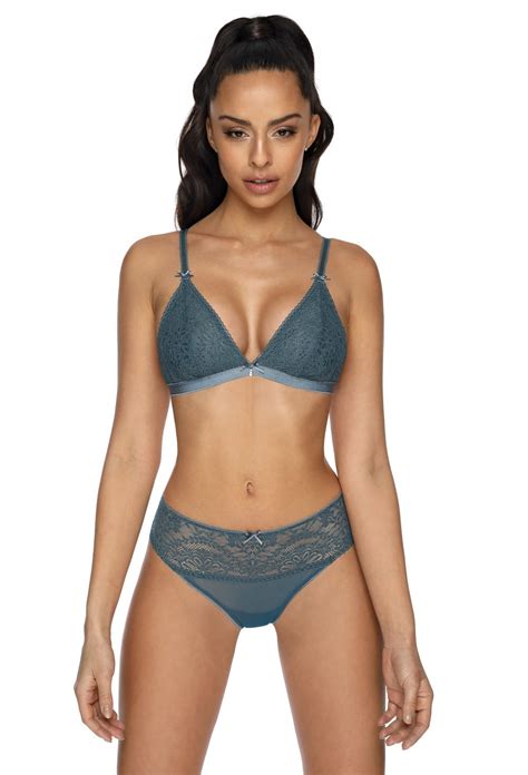 Thongs Marine Polly S SALE Strings PANTIES TYPE THONGS Blue Lingerie