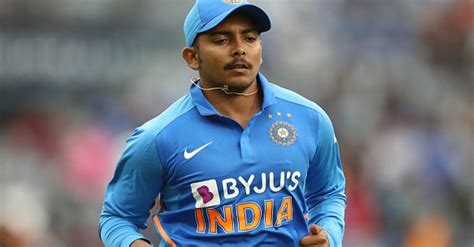 Prithvi Shaw Returns As Bcci Names India Squad For New Zealand Series