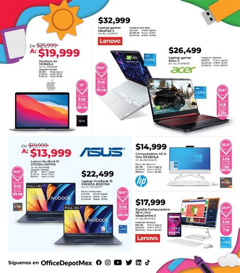 Folleto De Ofertas Office Depot Julio