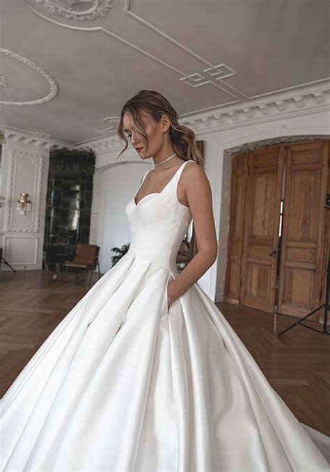 Olivia Bottega Classic Mikado Ball Gown Priscilla Wedding Dress The Knot