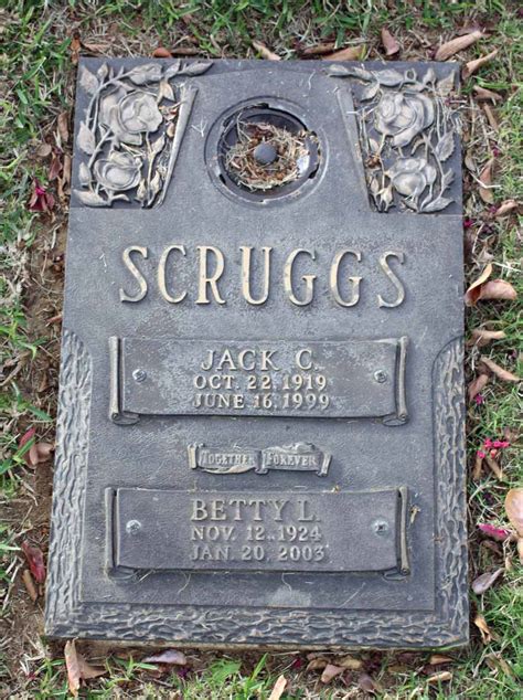 Jack Chenault Scruggs 1919 1999 Find A Grave Memorial