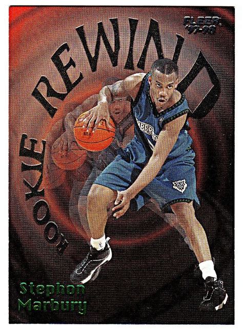 Fleer Rookie Rewind Stephon Marbury Minnesota Timberwolves