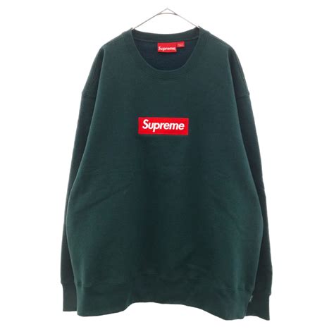 Supreme Box Logo Crewneck （dark Pine） 22fw メンズトレーナー 最安値・価格比較 Yahoo