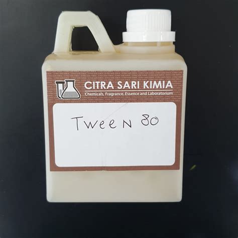 Jual Tween 80 Polysorbate 500 Gram Jakarta Pusat Citra Sari Kimia