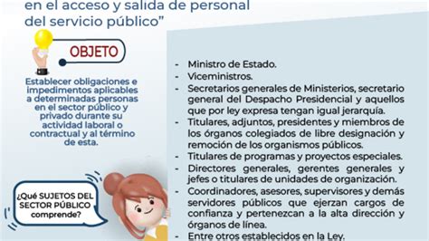 Ley de prevención y mitigación del Conflicto de Intereses en el acceso