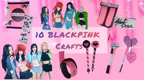 10 Amazing Blackpink Crafts For School Supplies