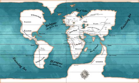 L Ultima Thule L Universo Di Tolkien Mappa Di Arda Tolkien Mappa