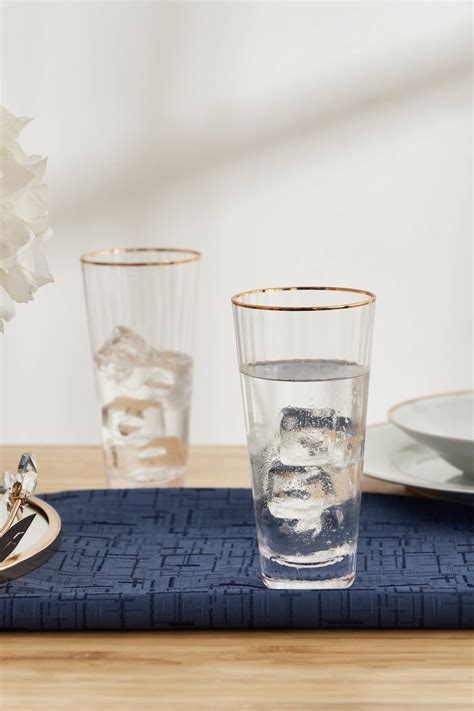 Set Vasos De Filo Dorado X De Prati Tienda Online