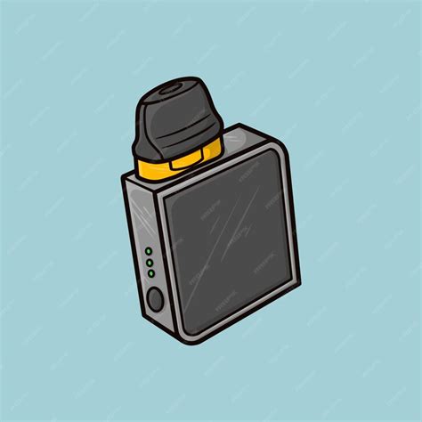 Premium Vector Vape Pod Mini Vector Cartoon Illustration