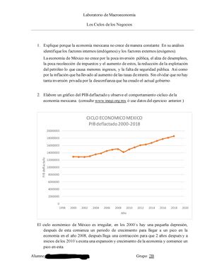 Ev Macroeconomia Evidencia Universidad Aut Noma De Nuevo Le N