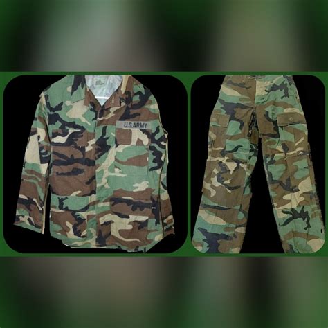 Official Us Army Bdu (Battle Dress Uniform) - Gem