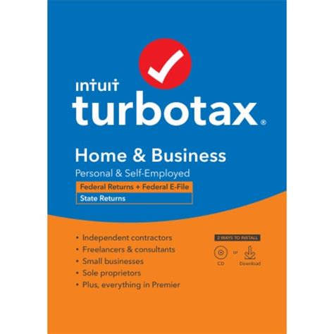 Intuit TurboTax Home & Business 2021 Tax Software, 1 ct - Kroger