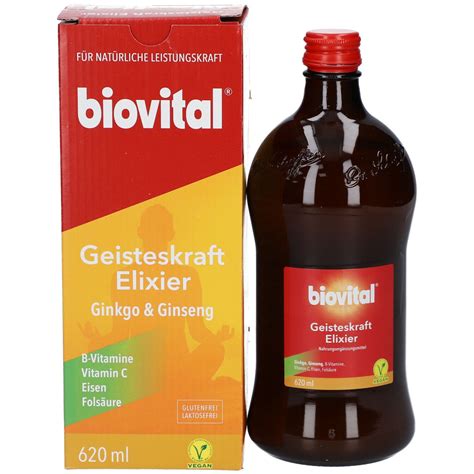 Biovital Perform Geisteskraft Elixier Ml Shop Apotheke