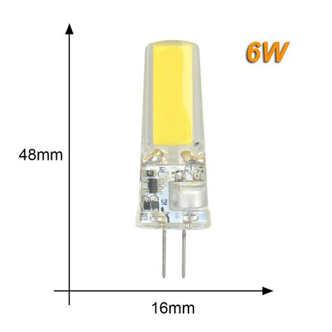 G Led V Ac Dc Cob Light W W High Quality Led G Cob Lamp Bulb