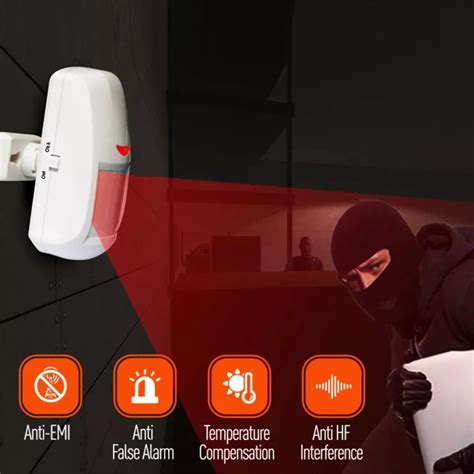 Pgst Pa R Pet Immune Motion Detector Infrared Wireless Pir Sensor