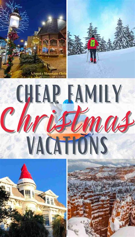 Cheap Family Christmas Vacations