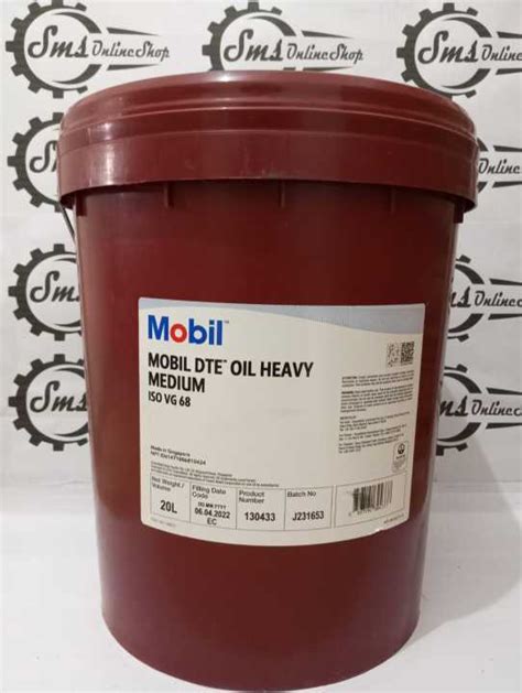 Mobil Dte Oil Heavy Medium Iso Vg Lazada Indonesia