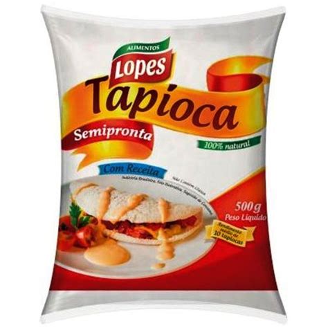 Tapioca Lopes 500 G Shopee Brasil