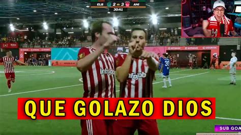 JUAN GUARNIZO SE VUELVE LOCO CON EL GOLAZO DE ESPINOZA KINGS LEAGUE