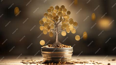 Premium AI Image | money tree concept free photo HD background