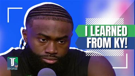 Jaylen Brown Reveals His Plan To Stop Former Teammate Kyrie Irving And