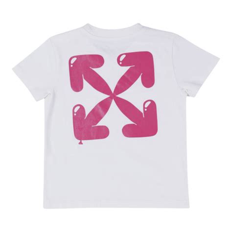 Arrows Logo Print Cotton T Shirt Les Petits