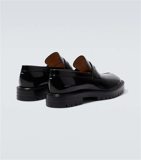 Maison Margiela - Tabi patent leather loafers Maison Margiela