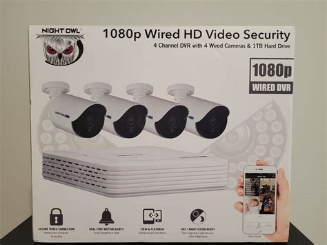 Night Owl WMBF 441 1080 4 Channel 1080p Camera Security System DVR