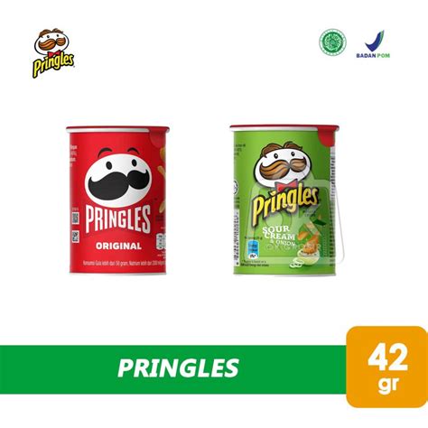 Jual Pringles Potato Chips Snack Keripik Kentang 42 Gr Shopee