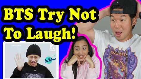 BTS TRY NOT TO LAUGH CHALLENGE REACTION YouTube