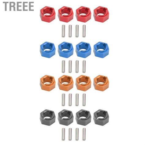 Treee Mm Hex Wheel Hubs Professional Rc Drive Adapter For Fms Fcx