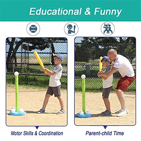 Liberry Adjustable T Ball Set For Kids And Toddlers Includes Kids