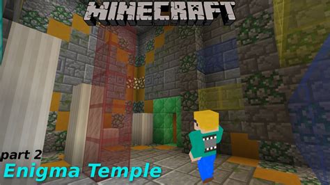 Minecraft Puzzle Map Enigma Temple Part 2 MIND BOGGLING YouTube