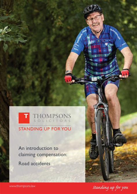 Pdf Standing Up For You Thompsons Solicitors · Whiplash Injuries