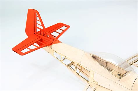 JWRC P 51 Mustang 1000mm Wingspan Balsa Wood RC Airplane Warbird KIT