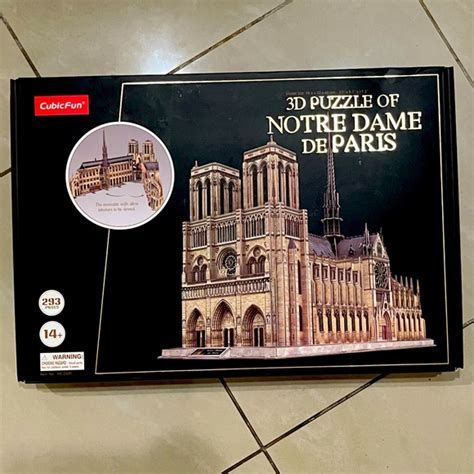 CubicFun Games Cubicfun 3d Puzzle Notre Dame De Paris Church Model