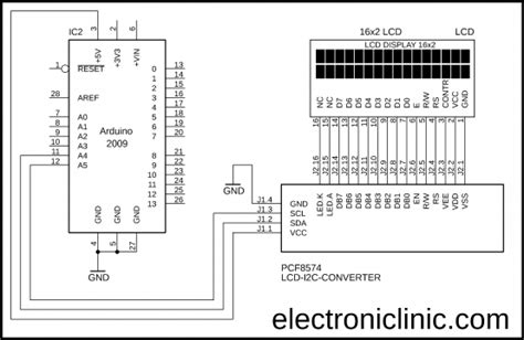 Arduino16x2 i2c LCD, Nodemcu 16x2 i2c LCD Code & Library