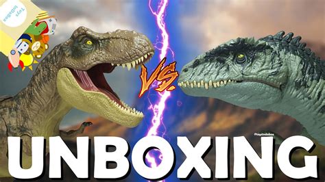 Giganotosaurus Strike N Roar Jurassic World Dominion Unboxing Toys Indabox Youtube