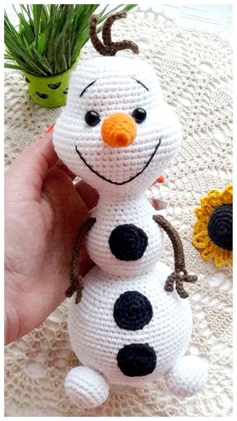 Olaf Crochet Artofit