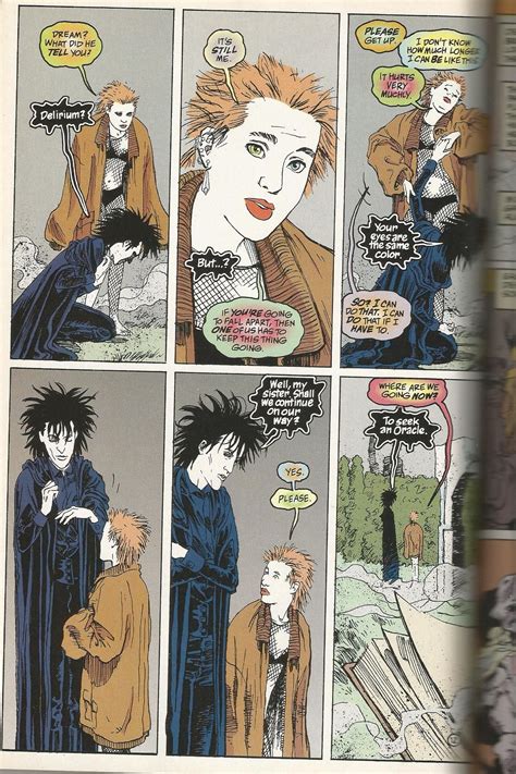 Pin By Madelaine Hepper On Delirium Sandman Comic Sandman Neil